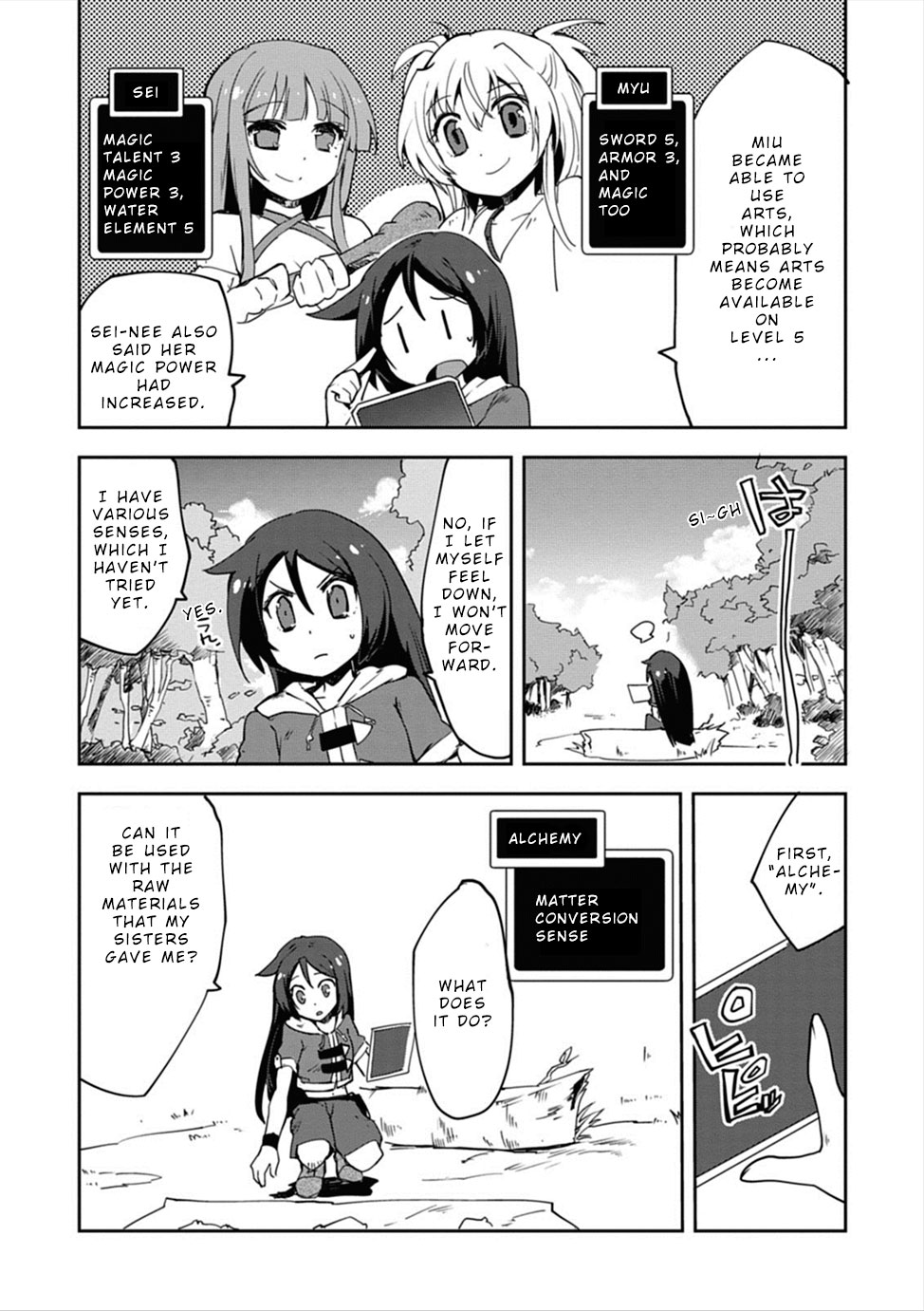 Only Sense Online Chapter 2 page 2 - Chapter 2: Official Opening and Unlucky Senses