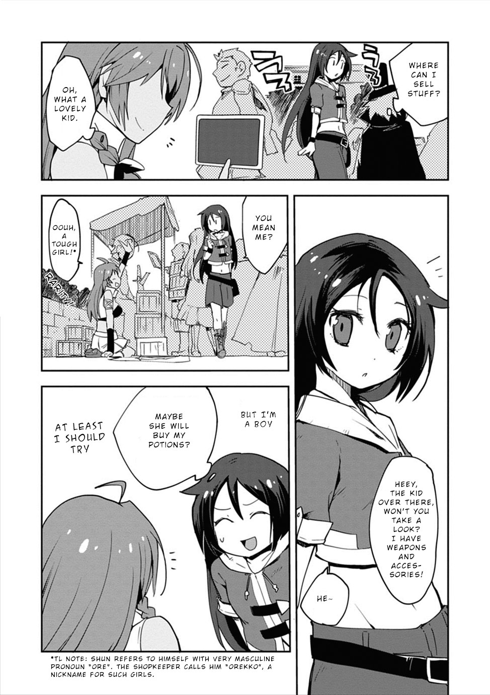 Only Sense Online Chapter 2 page 29 - Chapter 2: Official Opening and Unlucky Senses