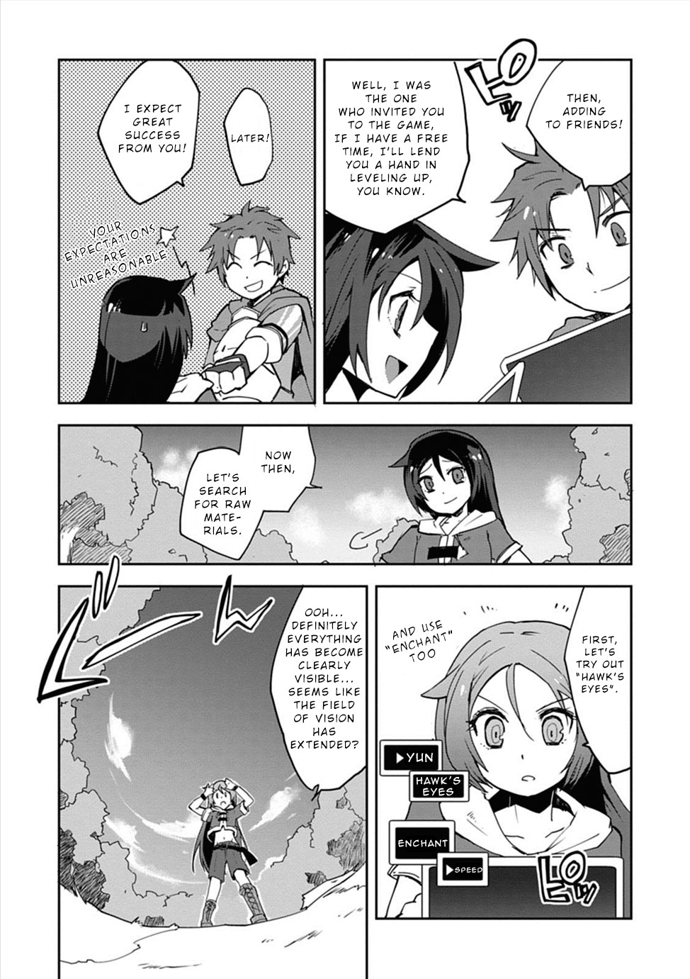Only Sense Online Chapter 2 page 9 - Chapter 2: Official Opening and Unlucky Senses