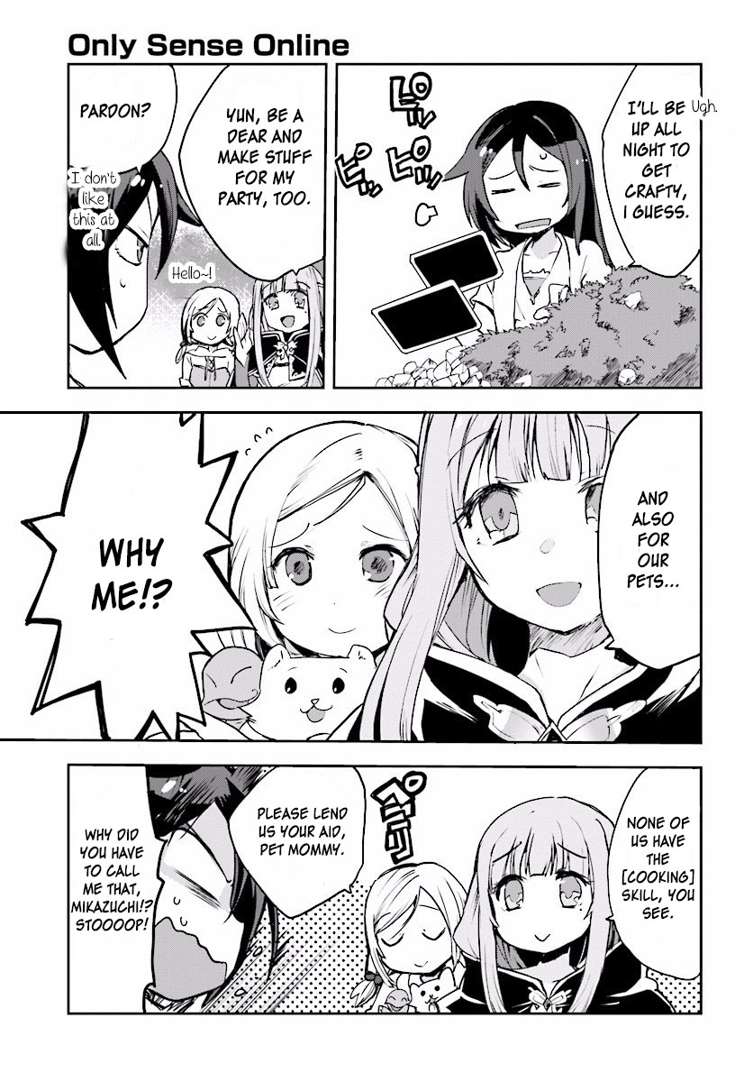 Only Sense Online Chapter 20 page 15 - Chapter 20: A Promenade, and An Emergency Quest