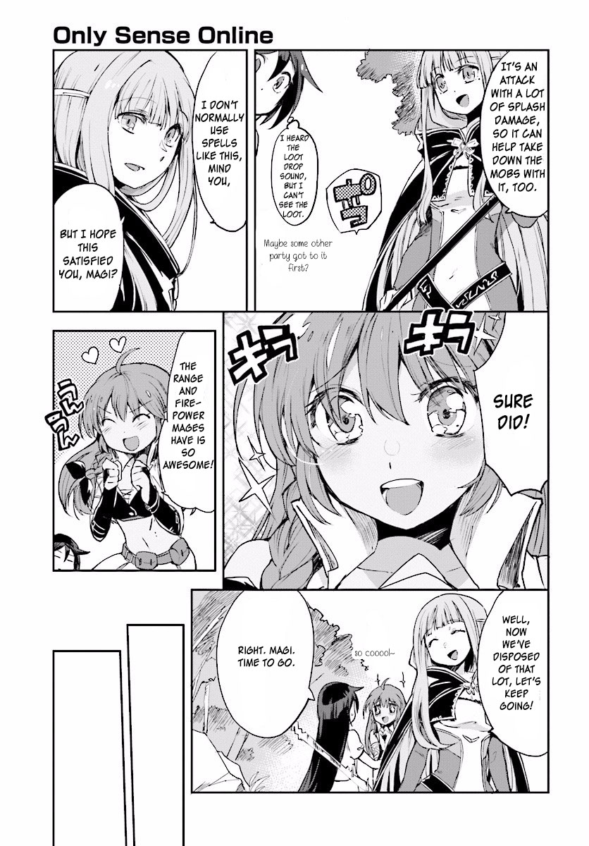 Only Sense Online Chapter 20 page 5 - Chapter 20: A Promenade, and An Emergency Quest