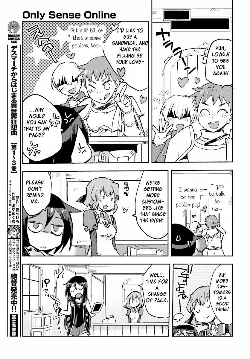 Only Sense Online Chapter 22 page 29 - Chapter 22: Rewards, and Customers