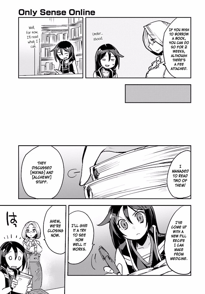 Only Sense Online Chapter 25 page 19 - Chapter 25: The Library, and Linguistics Part 1
