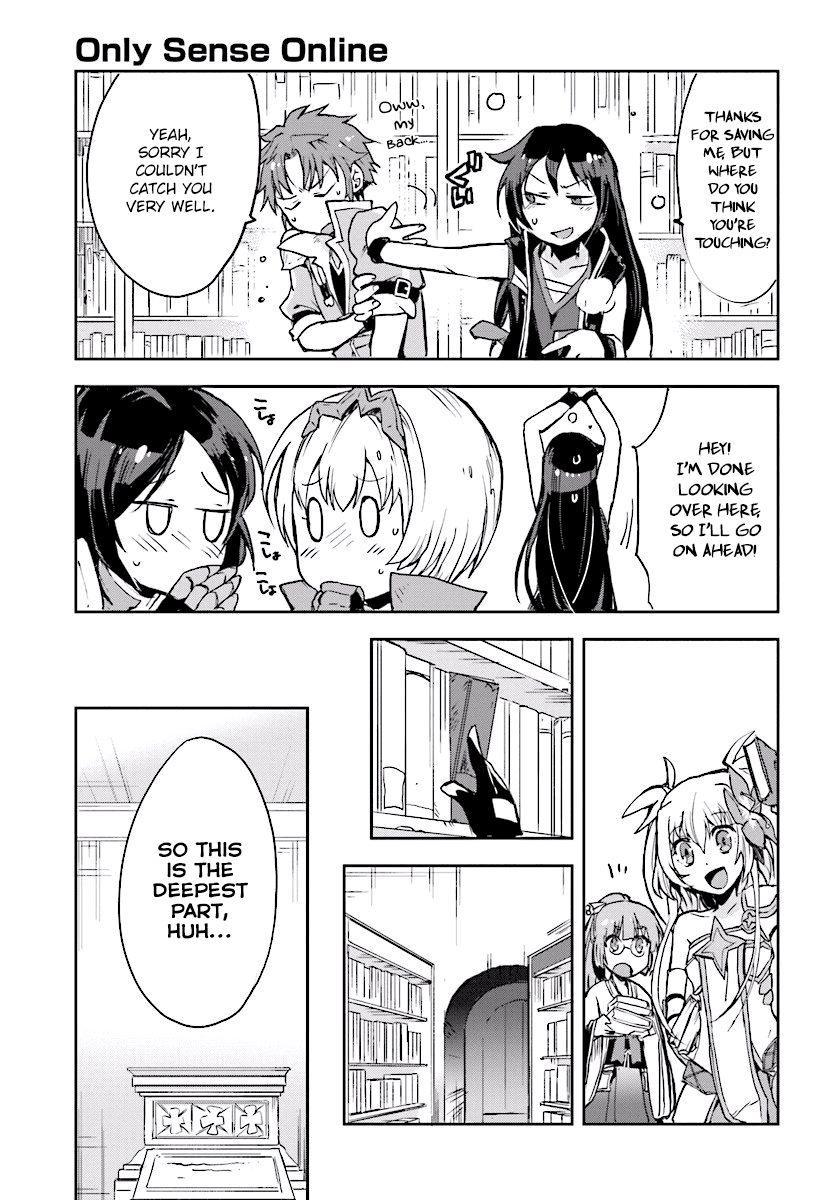 Only Sense Online Chapter 27 page 25 - Chapter 27: The Underground Library, and The Horrors Beneath