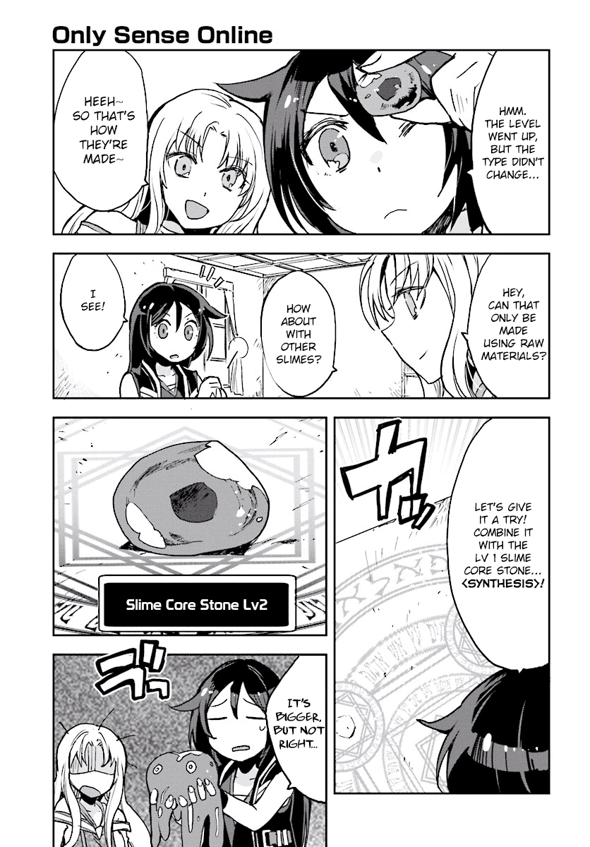 Only Sense Online Chapter 28 page 15 - Chapter 28: Synthesis, and the Monster Fad
