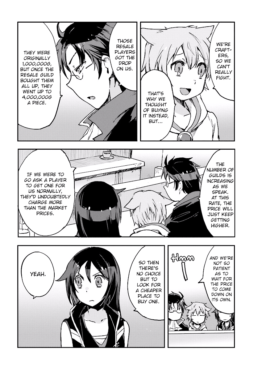 Only Sense Online Chapter 29 page 12 - Chapter 29: Resellers, and the Plan for the Crafting Guild