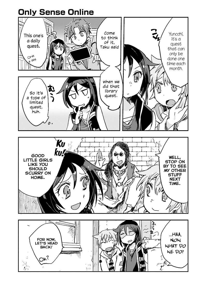 Only Sense Online Chapter 29 page 25 - Chapter 29: Resellers, and the Plan for the Crafting Guild