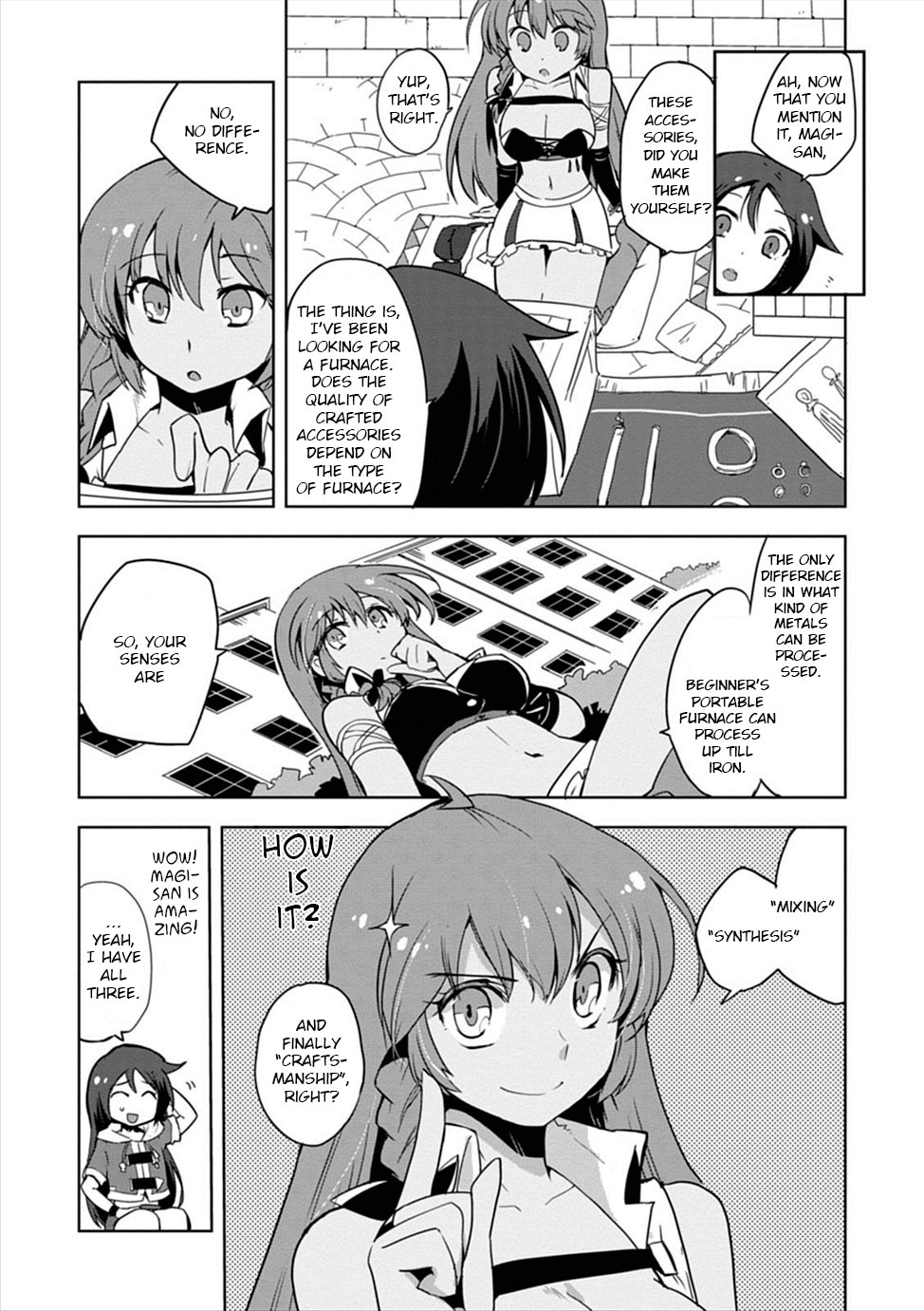 Only Sense Online Chapter 3 page 3 - Chapter 3: Crafting and Enchant