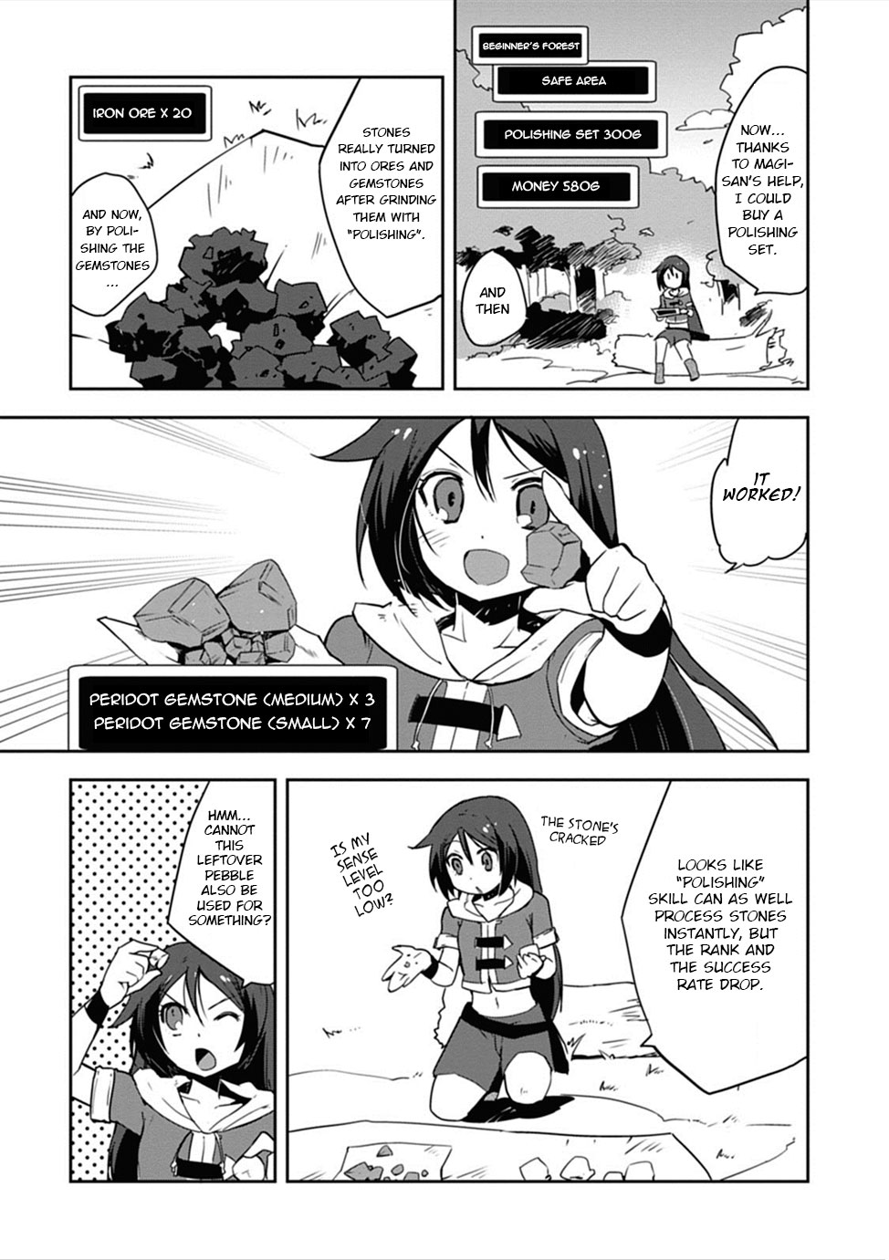 Only Sense Online Chapter 3 page 5 - Chapter 3: Crafting and Enchant