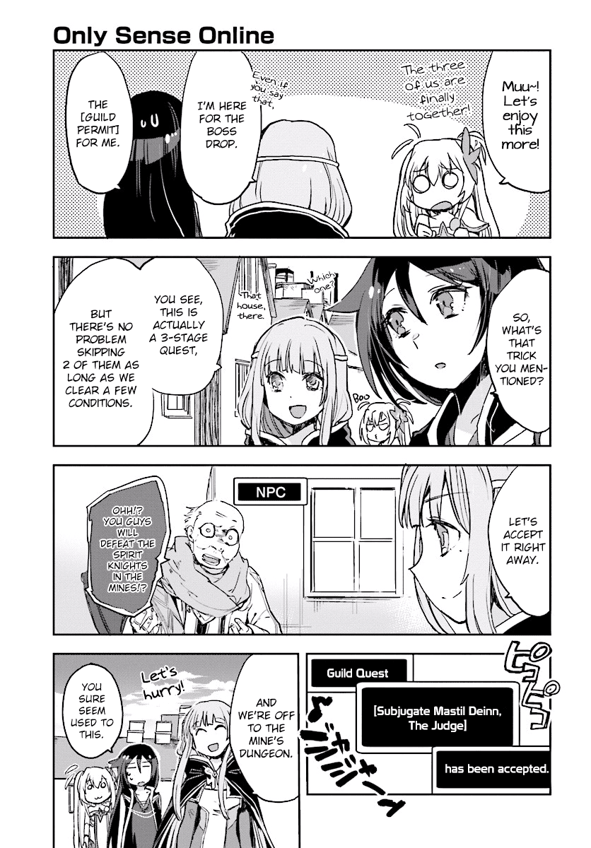 Only Sense Online Chapter 30 page 9 - Chapter 30: The POG, and the Monthly Quest
