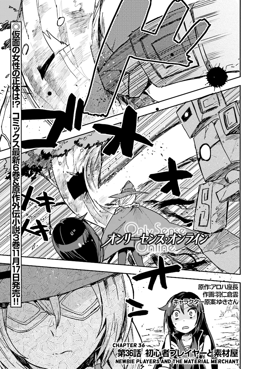 Only Sense Online Chapter 36 page 1 - Chapter 36: Newbie Players and The Material Merchant