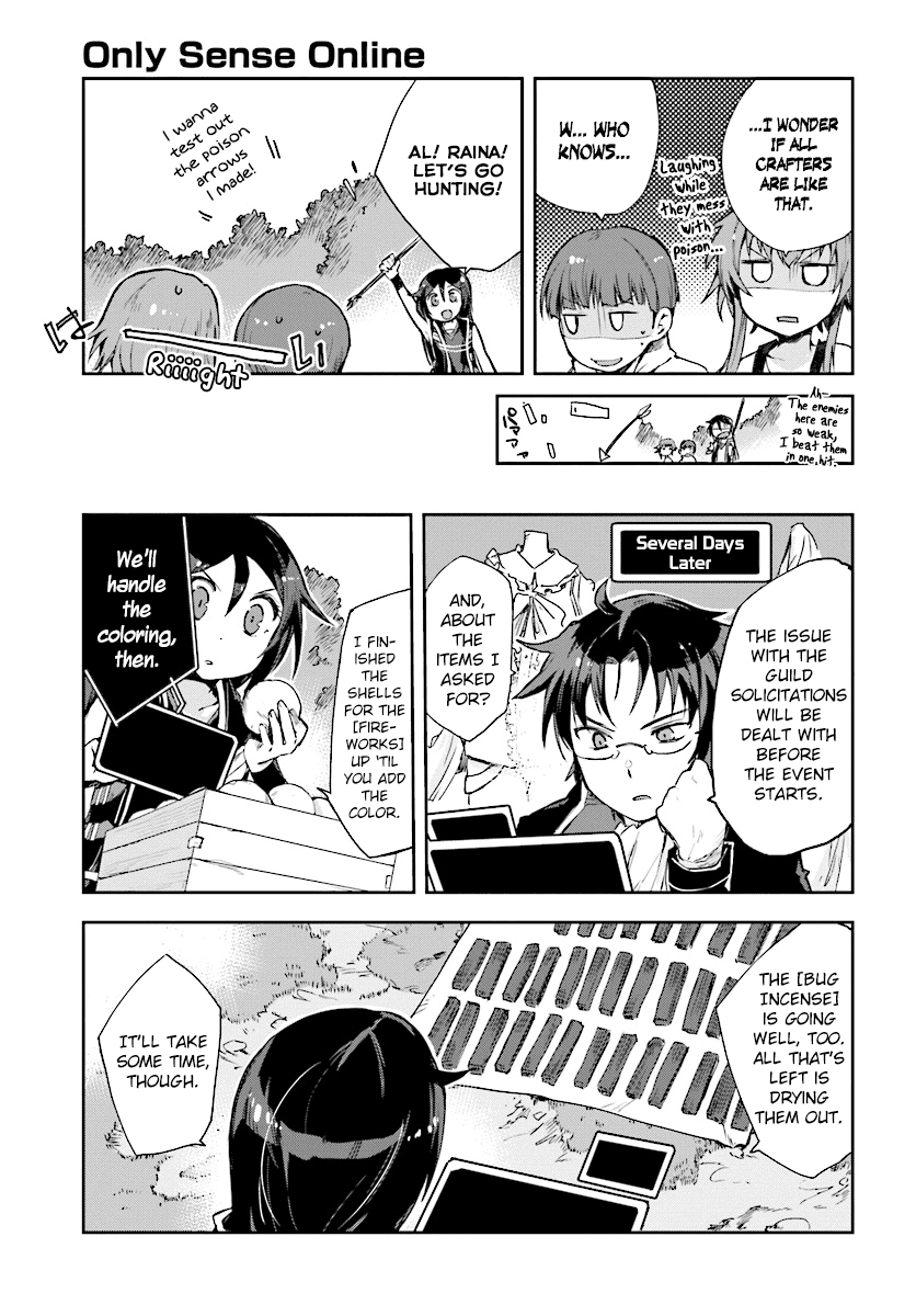 Only Sense Online Chapter 37 page 12 - Chapter 37: Peach Wisteria and The Horror Cave