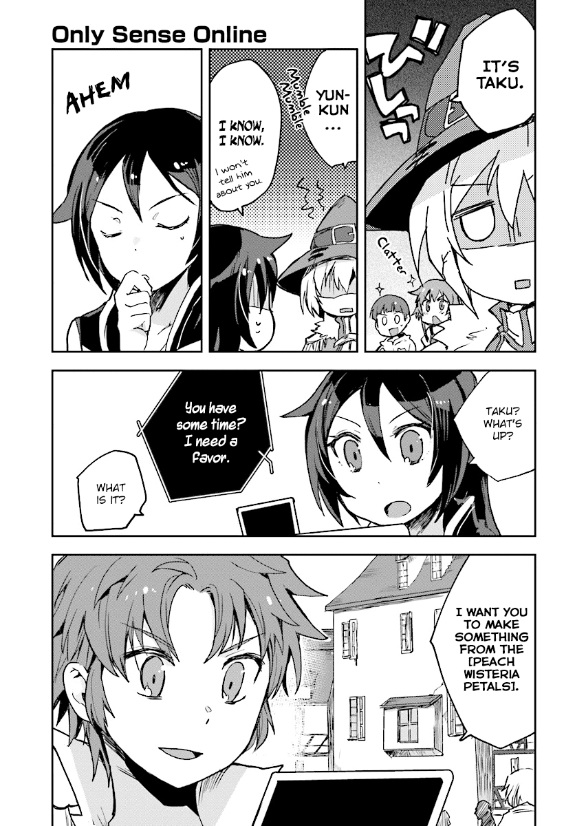 Only Sense Online Chapter 37 page 14 - Chapter 37: Peach Wisteria and The Horror Cave