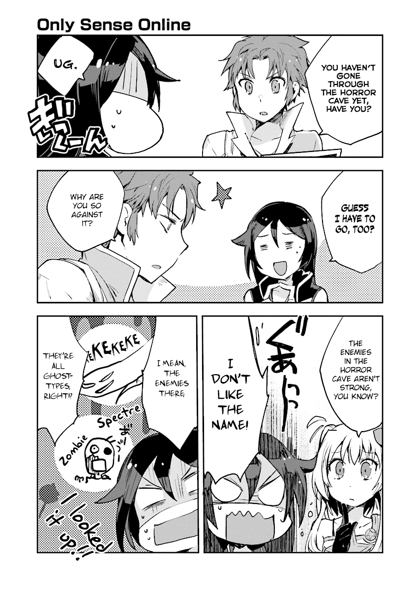 Only Sense Online Chapter 37 page 22 - Chapter 37: Peach Wisteria and The Horror Cave