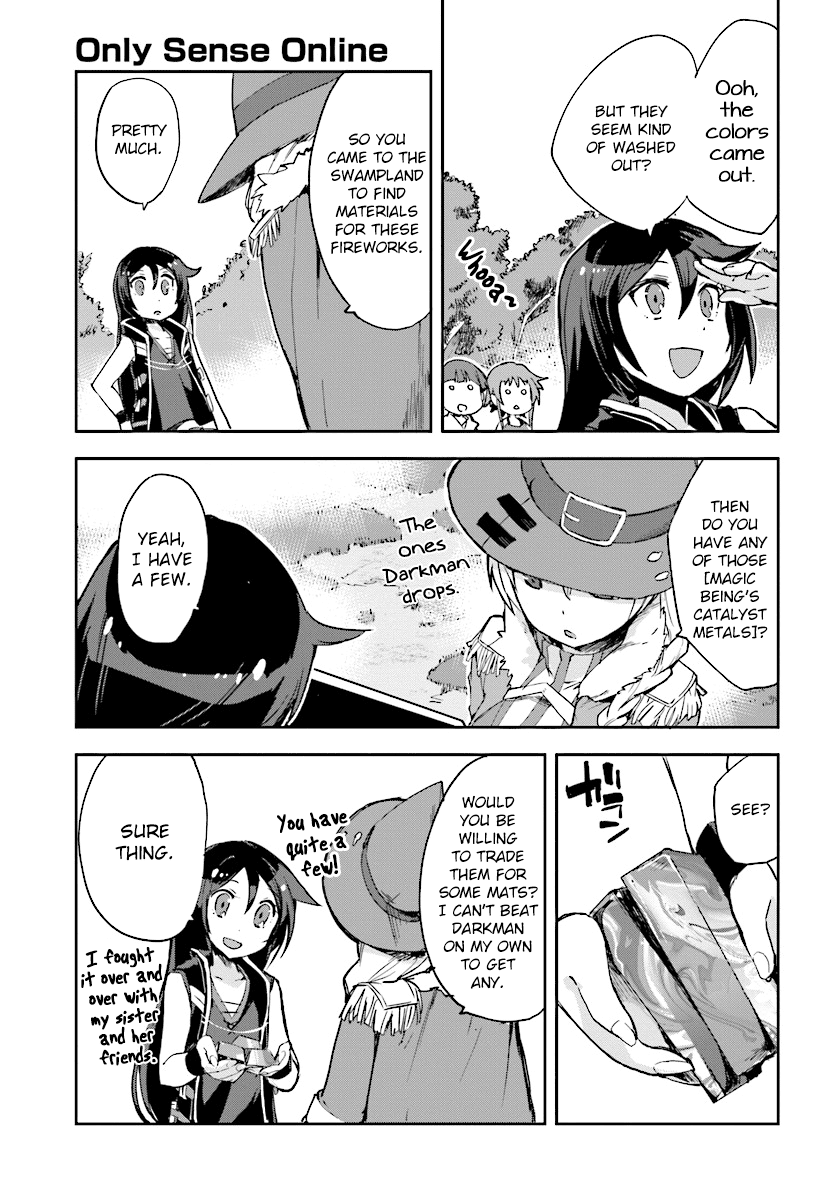 Only Sense Online Chapter 37 page 6 - Chapter 37: Peach Wisteria and The Horror Cave