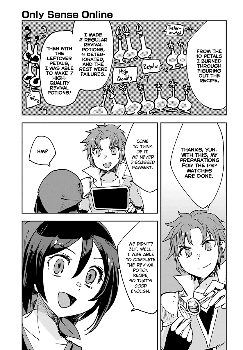 Only Sense Online Chapter 41 page 15 - Chapter 41: Revival Potion and the Black Bug