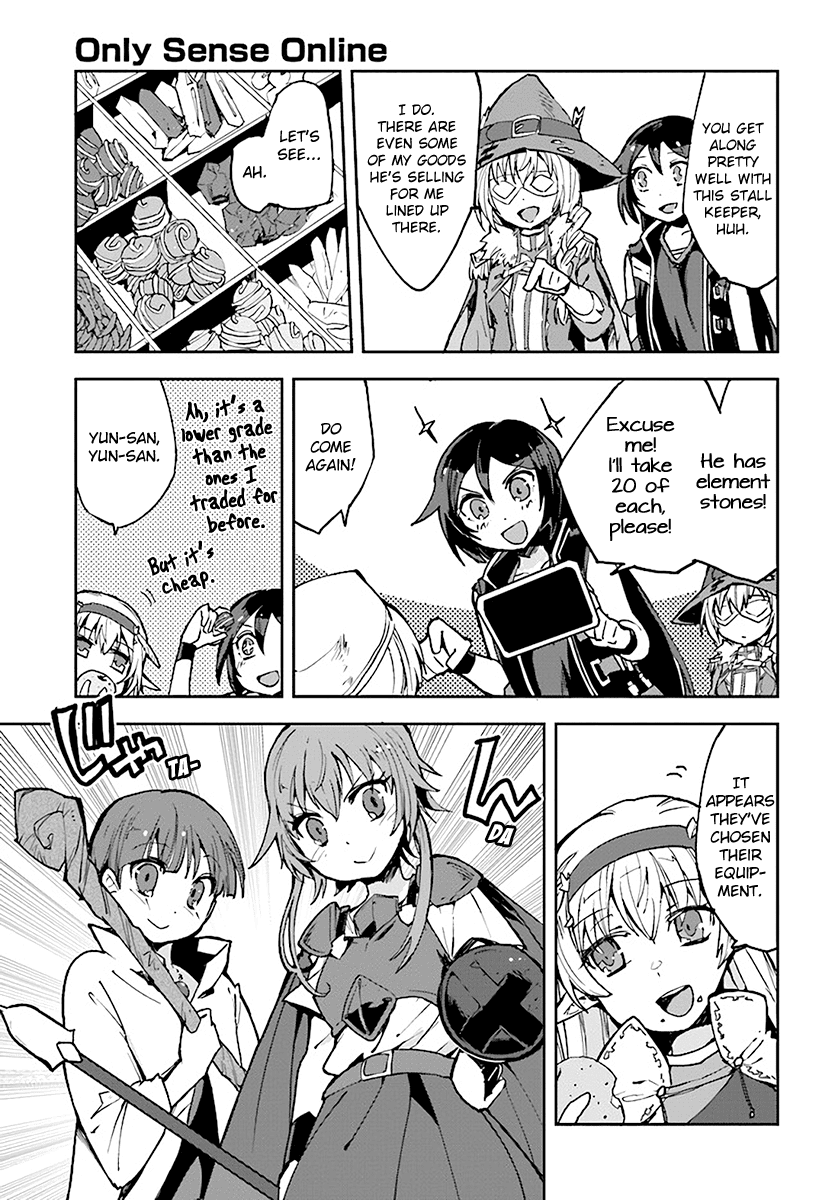 Only Sense Online Chapter 42 page 19 - Chapter 42: Event and a Street Stall