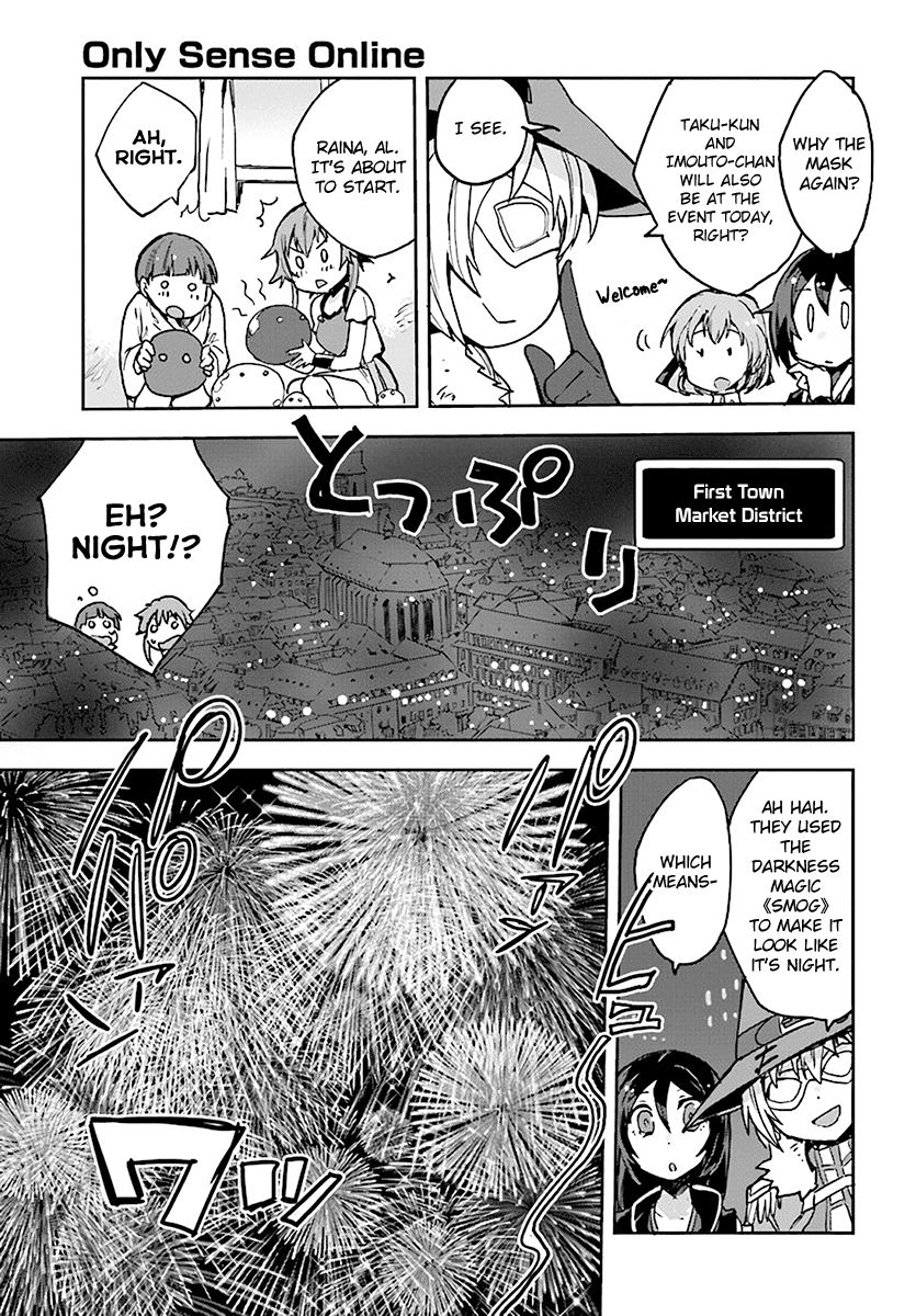 Only Sense Online Chapter 42 page 7 - Chapter 42: Event and a Street Stall