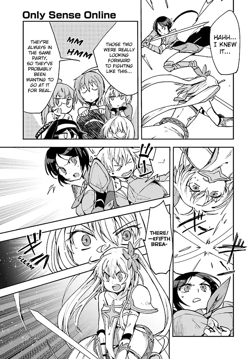 Only Sense Online Chapter 46 page 9 - Chapter 46: The PVP Tournament and a Battle Royale