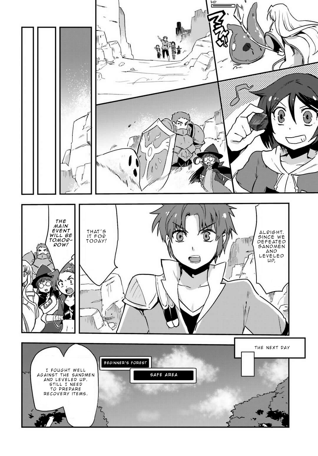 Only Sense Online Chapter 5 page 16 - Chapter 5: The Golem and the Third town