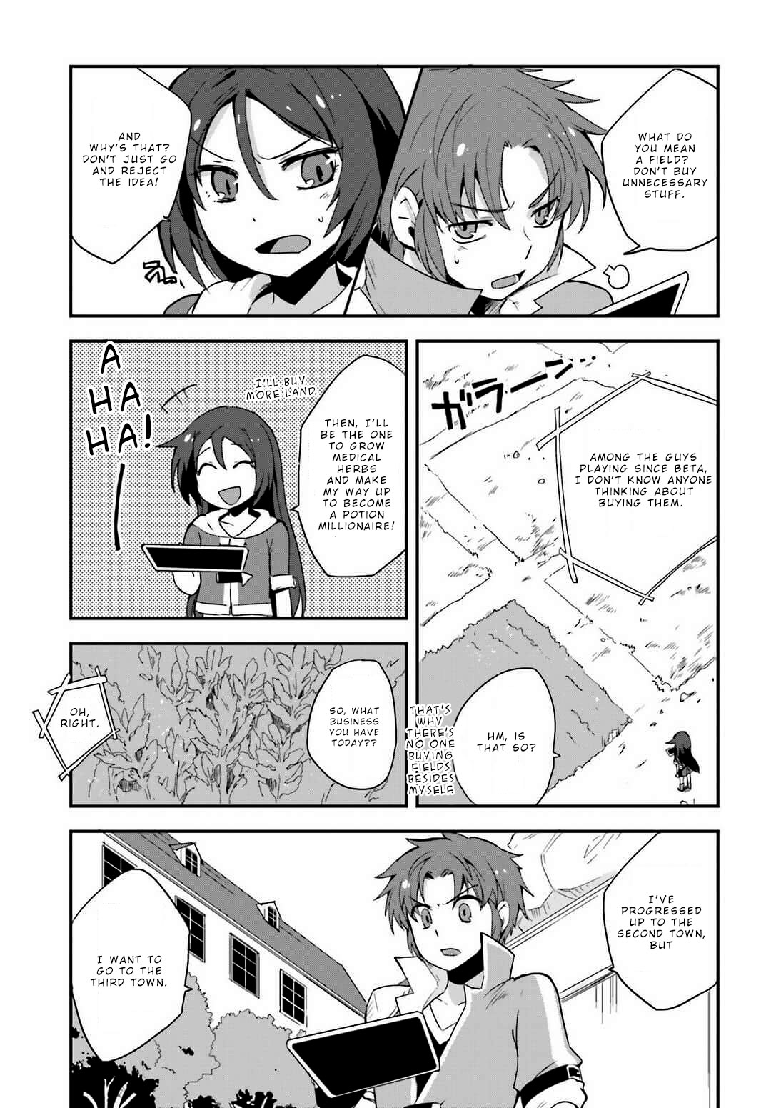 Only Sense Online Chapter 5 page 5 - Chapter 5: The Golem and the Third town