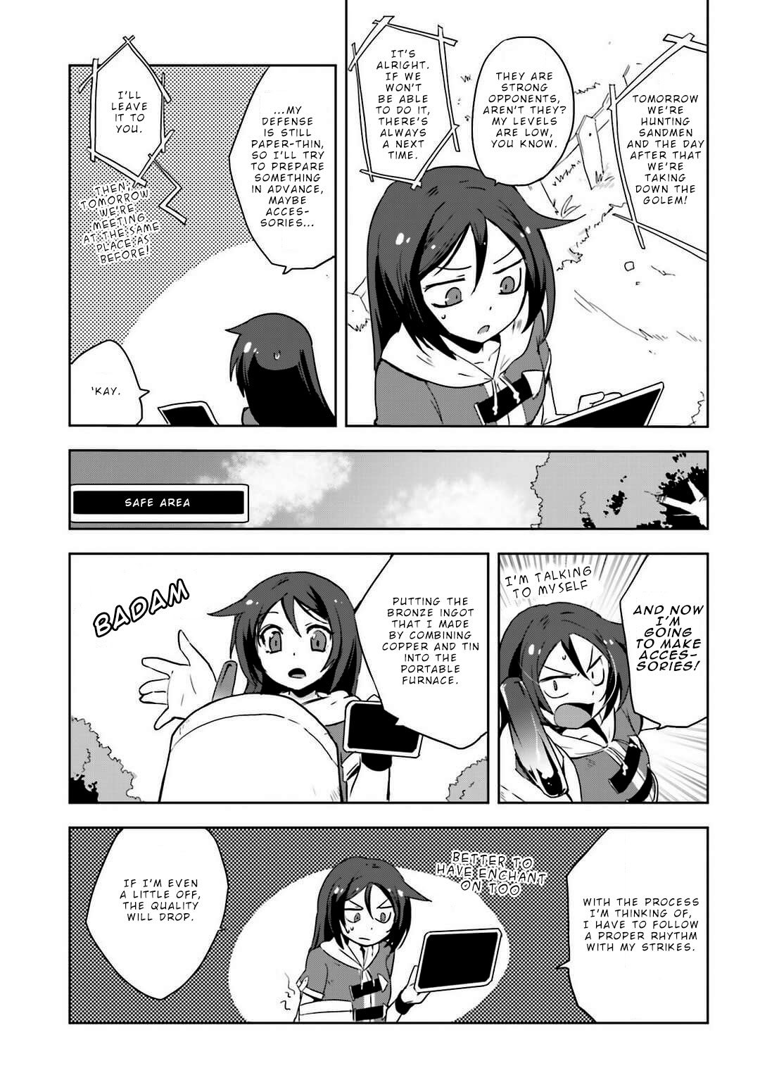 Only Sense Online Chapter 5 page 7 - Chapter 5: The Golem and the Third town