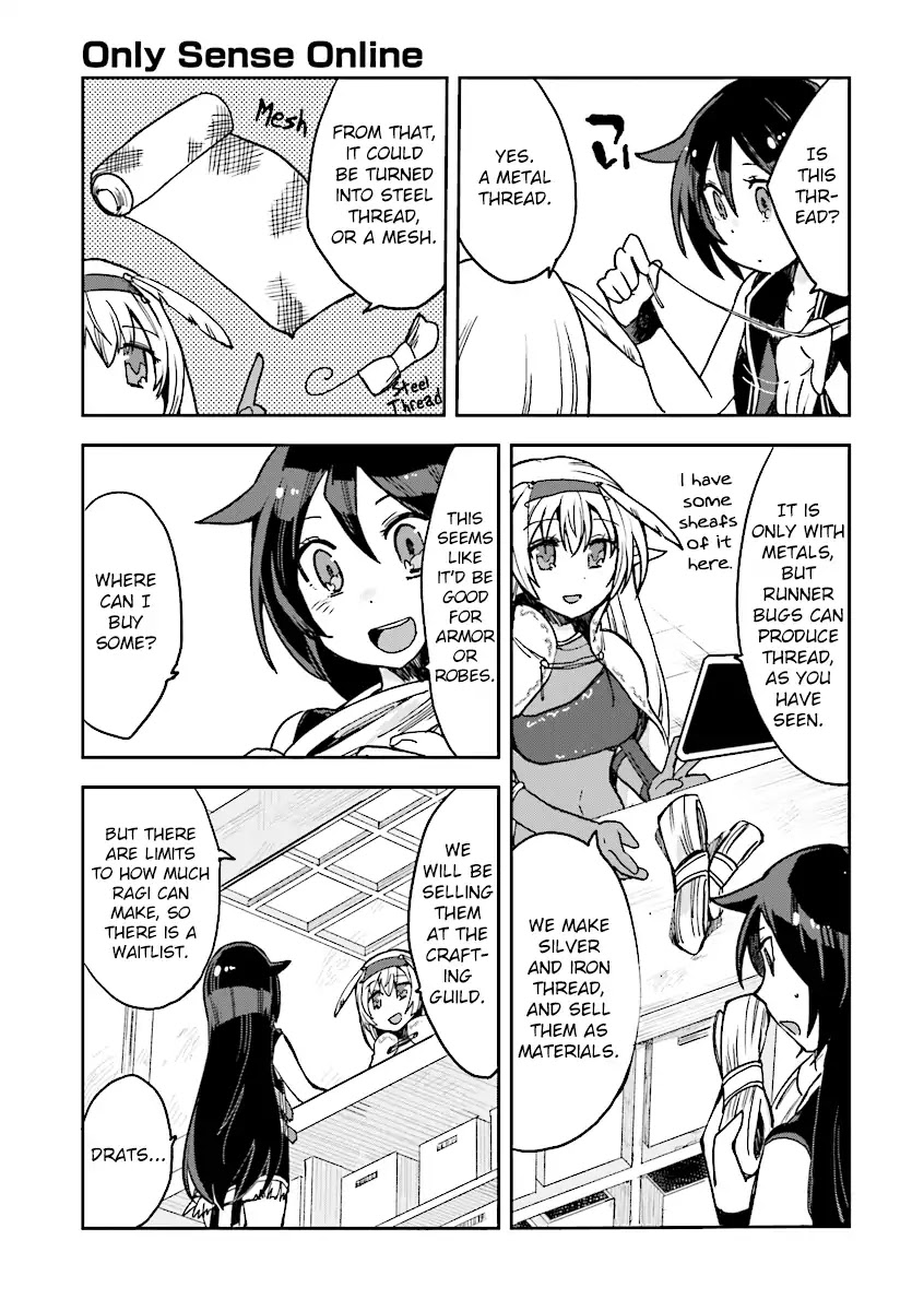 Only Sense Online Chapter 51 page 15 - Chapter 51: Metal Thread And Alkeny