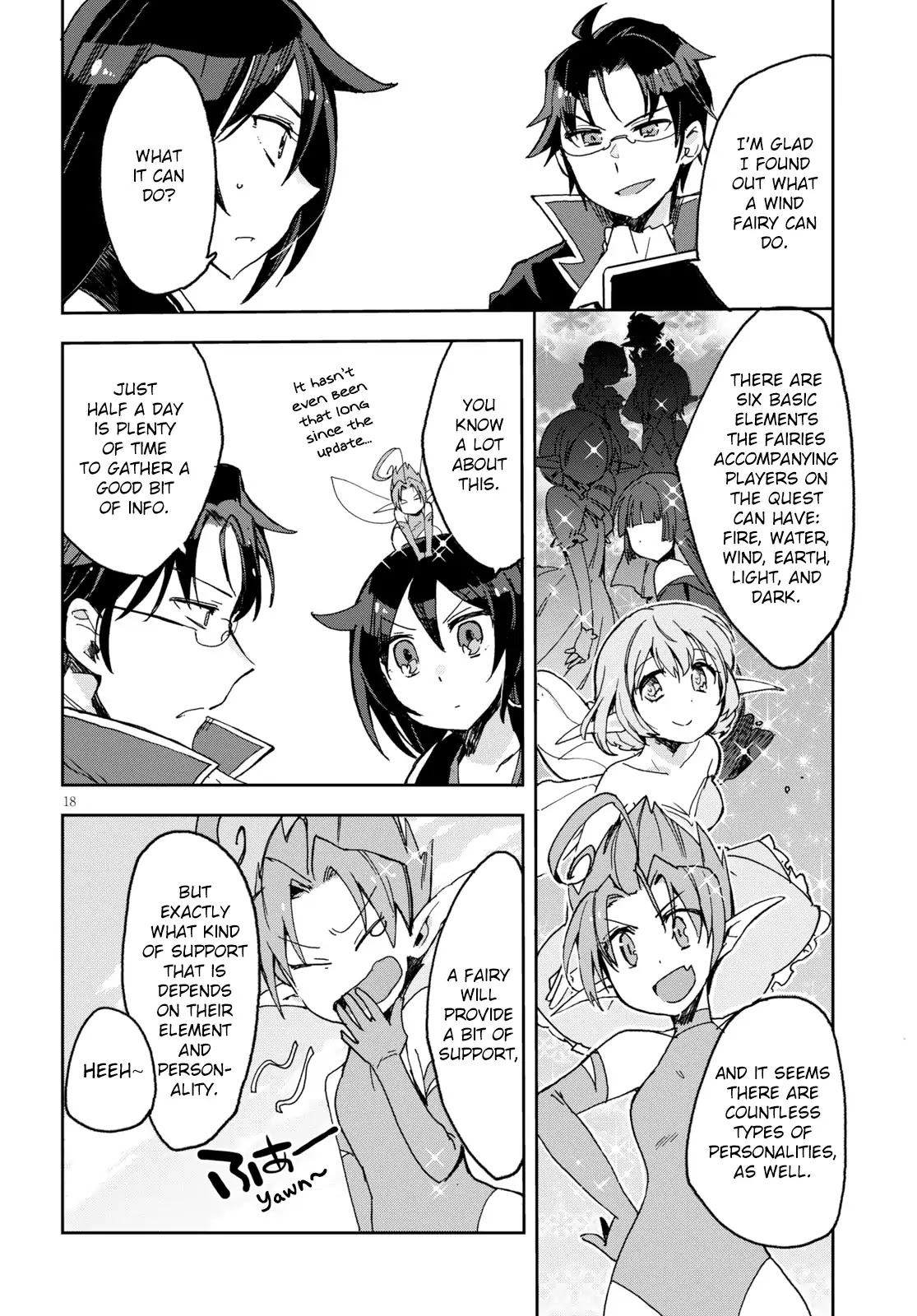 Only Sense Online Chapter 53 page 18 - Chapter 53: The Pranksters Fairy and The Fairy Quest