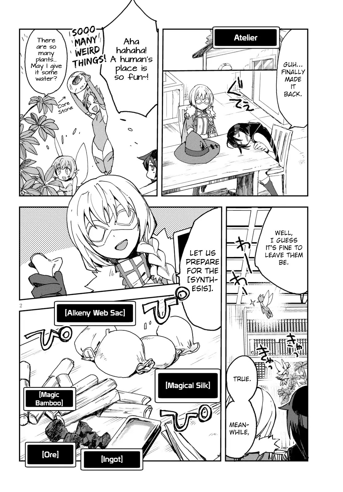 Only Sense Online Chapter 53 page 2 - Chapter 53: The Pranksters Fairy and The Fairy Quest