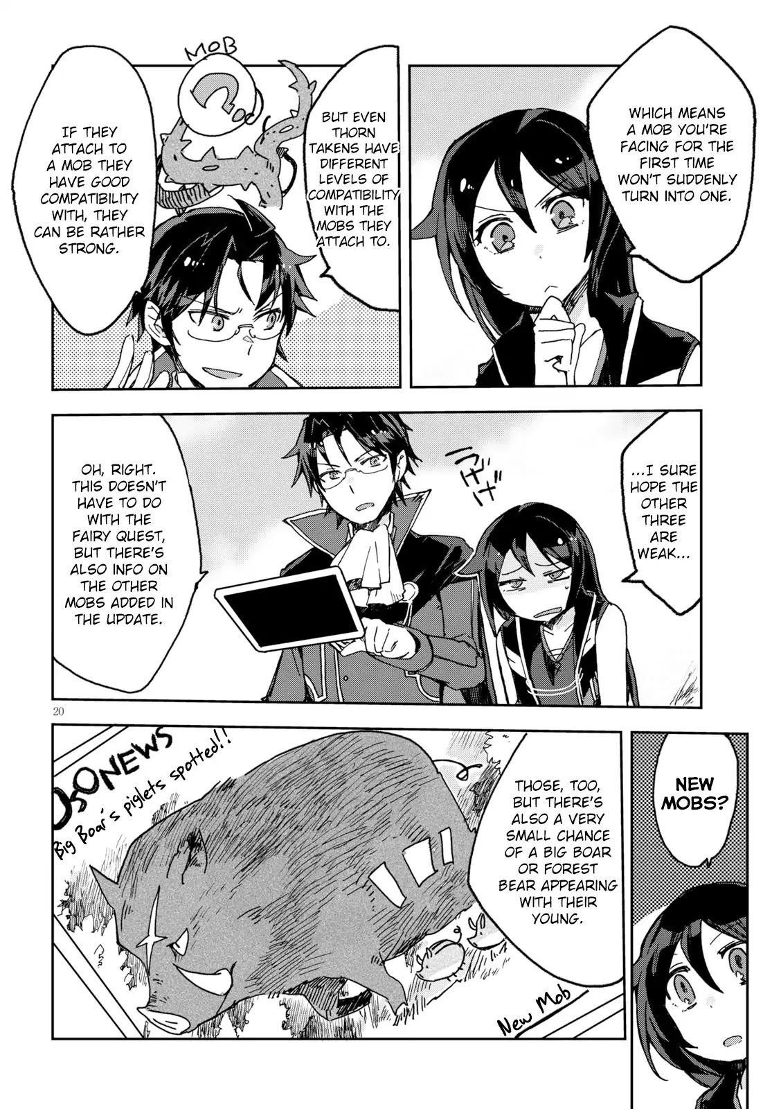 Only Sense Online Chapter 53 page 20 - Chapter 53: The Pranksters Fairy and The Fairy Quest