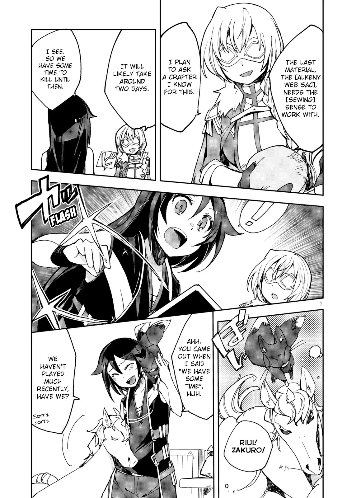 Only Sense Online Chapter 53 page 7 - Chapter 53: The Pranksters Fairy and The Fairy Quest