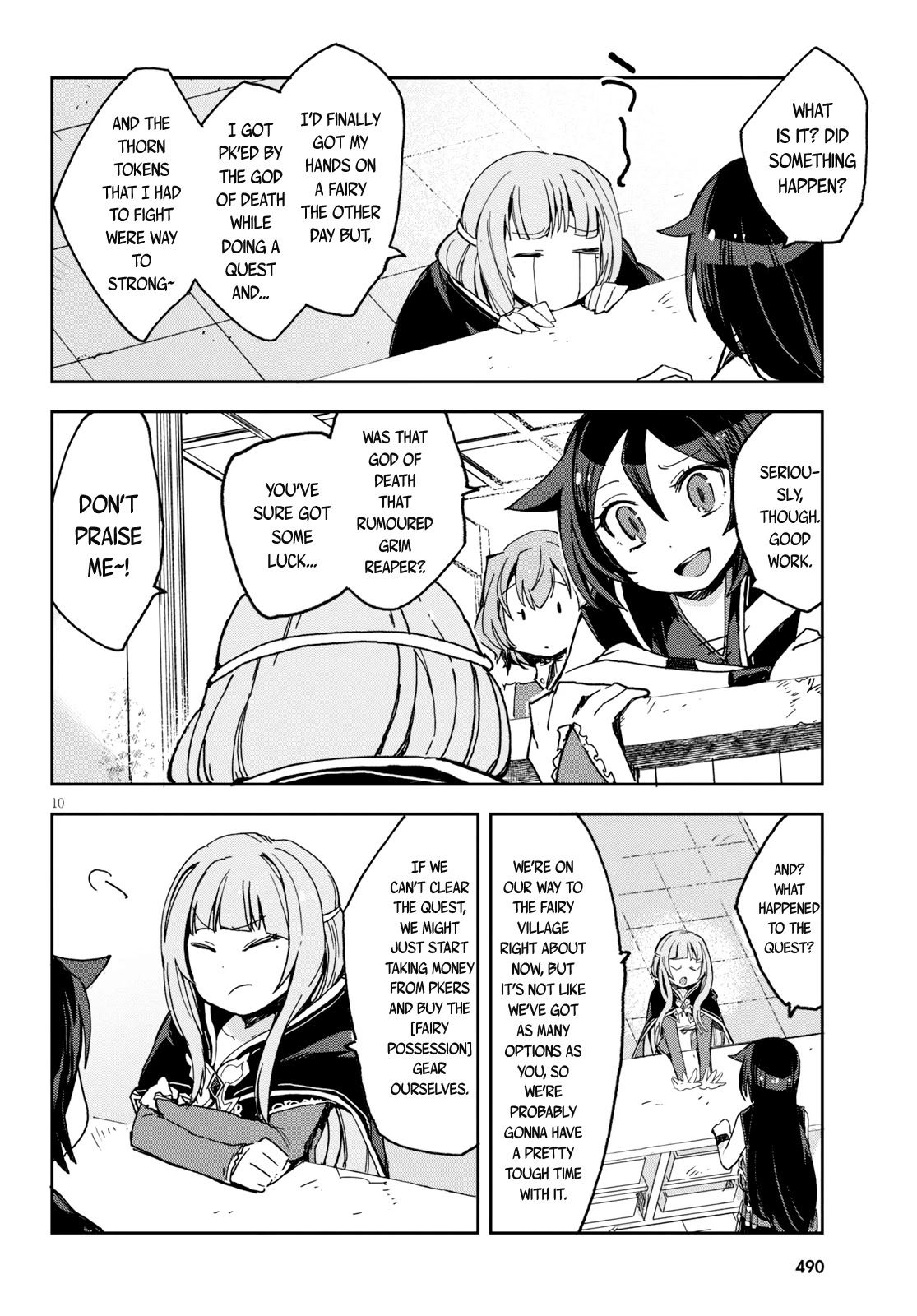 Only Sense Online Chapter 59 page 11 - Chapter 59: A Wish and the God of Death