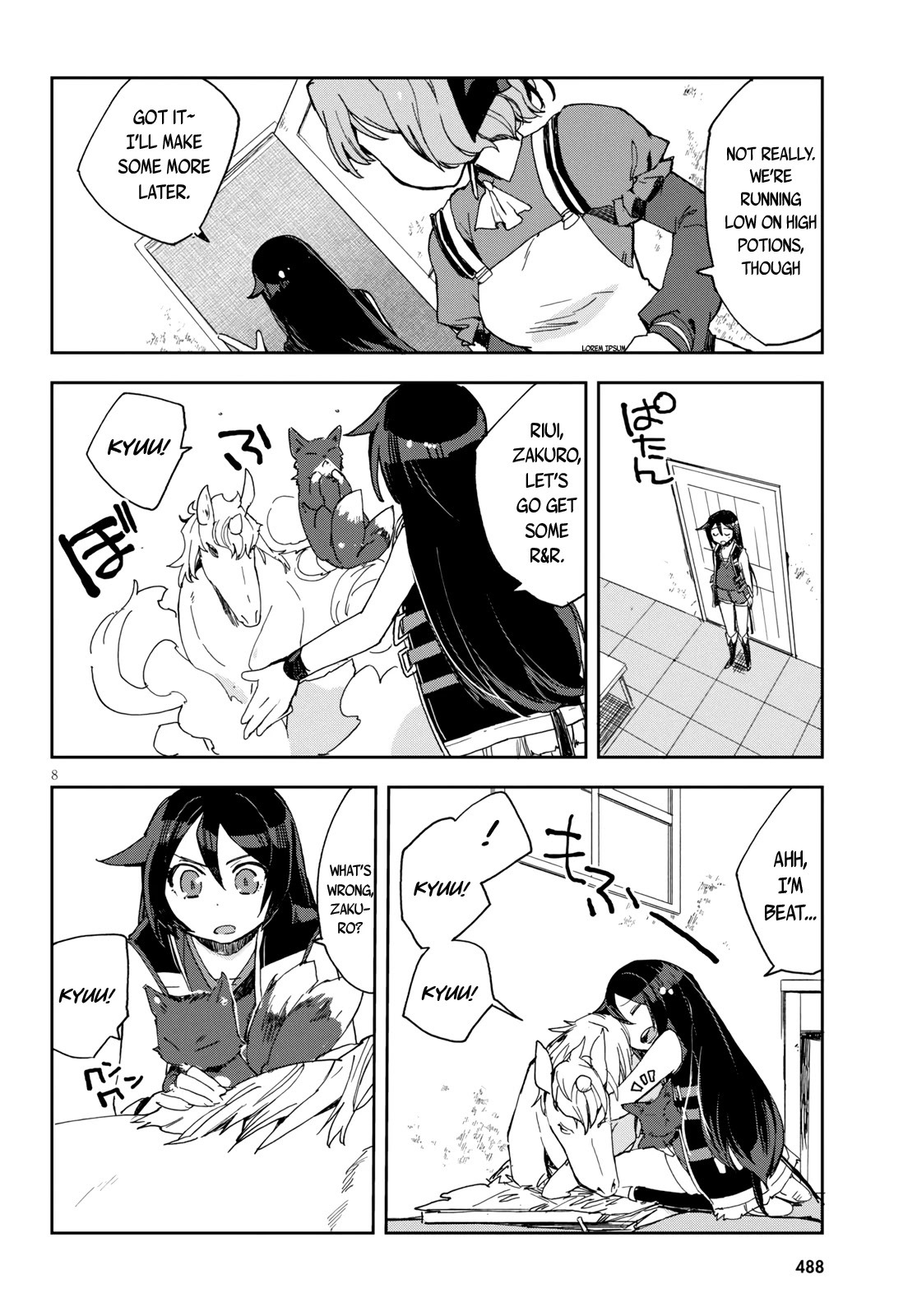 Only Sense Online Chapter 59 page 9 - Chapter 59: A Wish and the God of Death