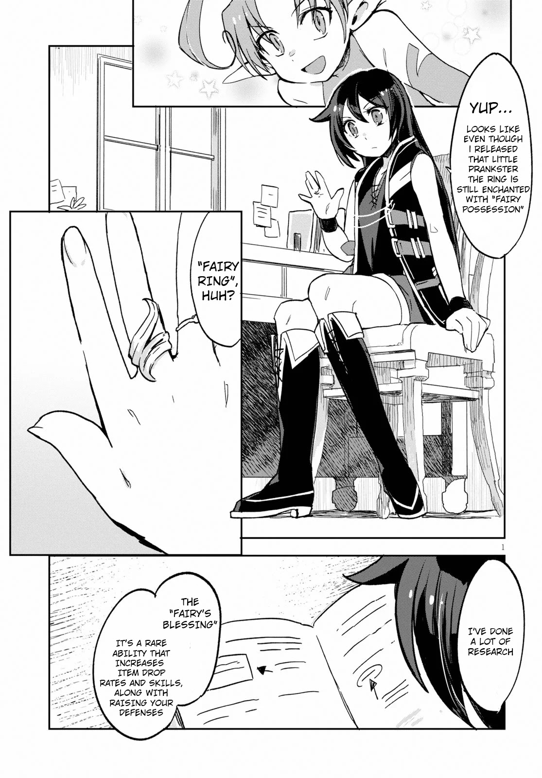 Only Sense Online Chapter 60 page 1 - Chapter 60: Fairy Ring and Bunker Bees