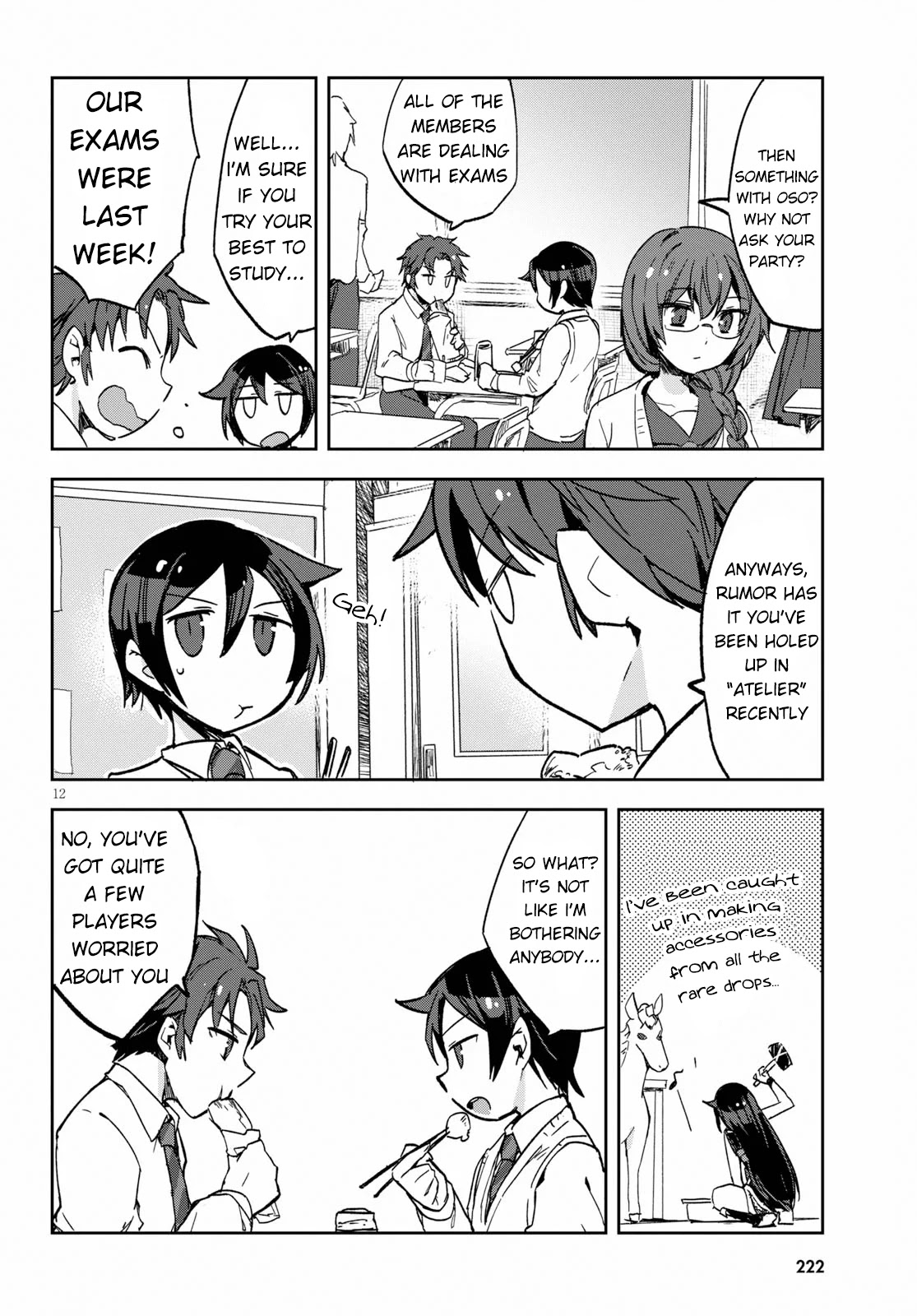 Only Sense Online Chapter 60 page 12 - Chapter 60: Fairy Ring and Bunker Bees