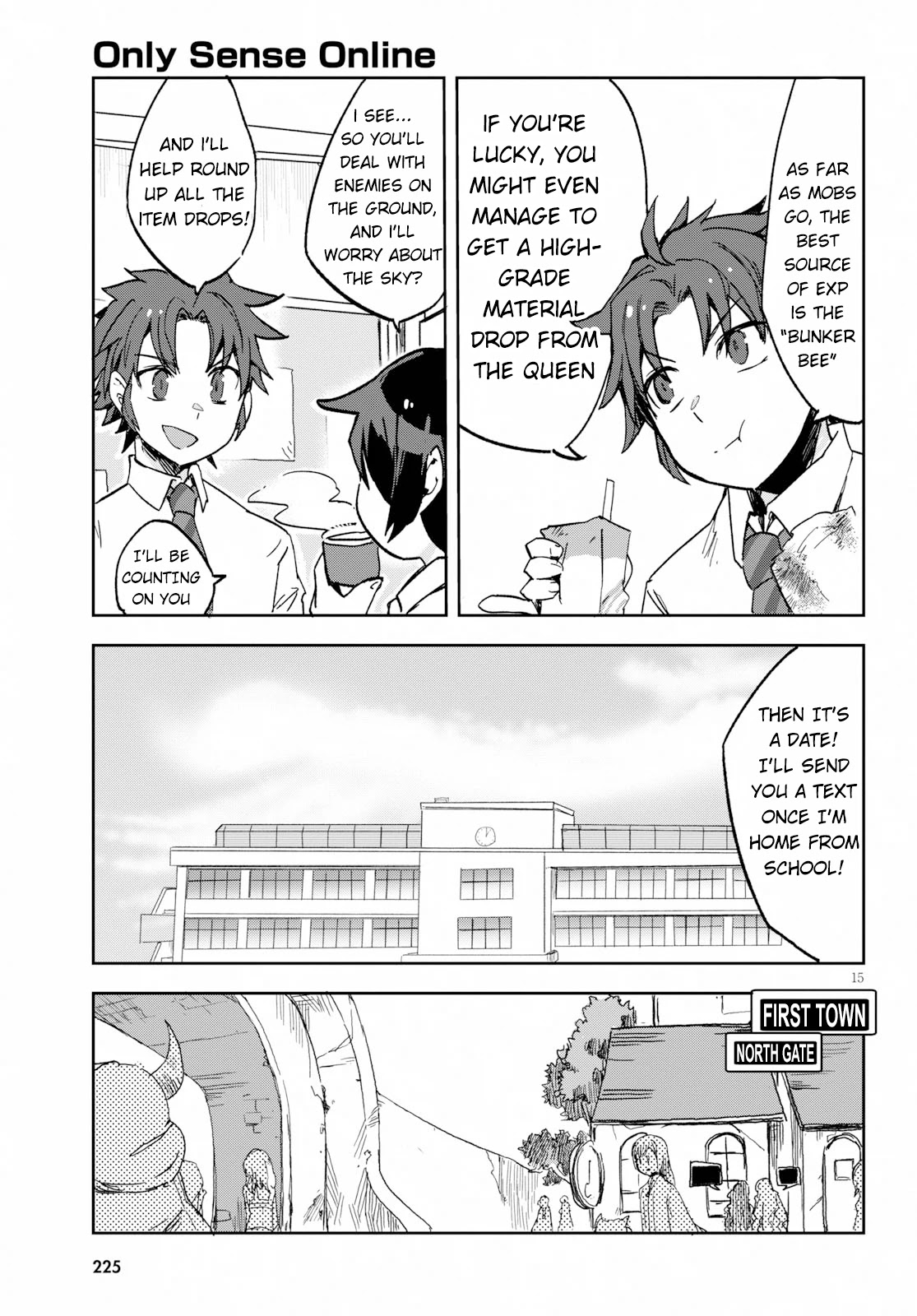 Only Sense Online Chapter 60 page 15 - Chapter 60: Fairy Ring and Bunker Bees
