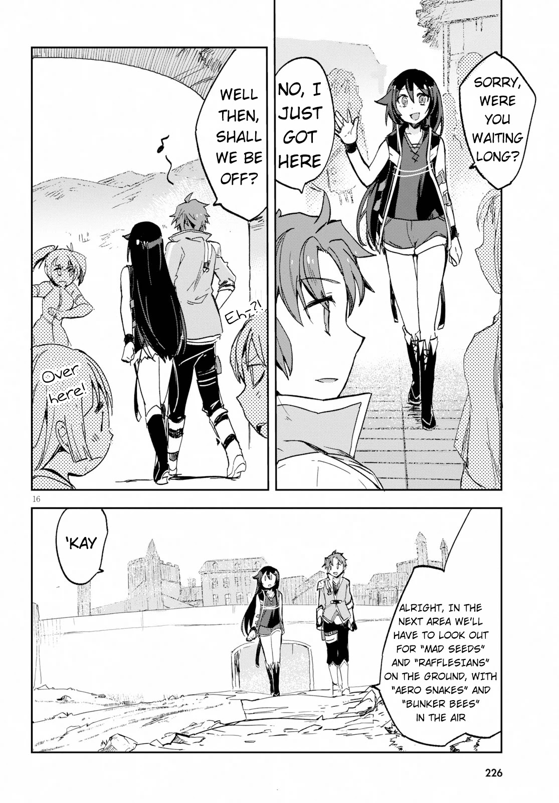 Only Sense Online Chapter 60 page 16 - Chapter 60: Fairy Ring and Bunker Bees