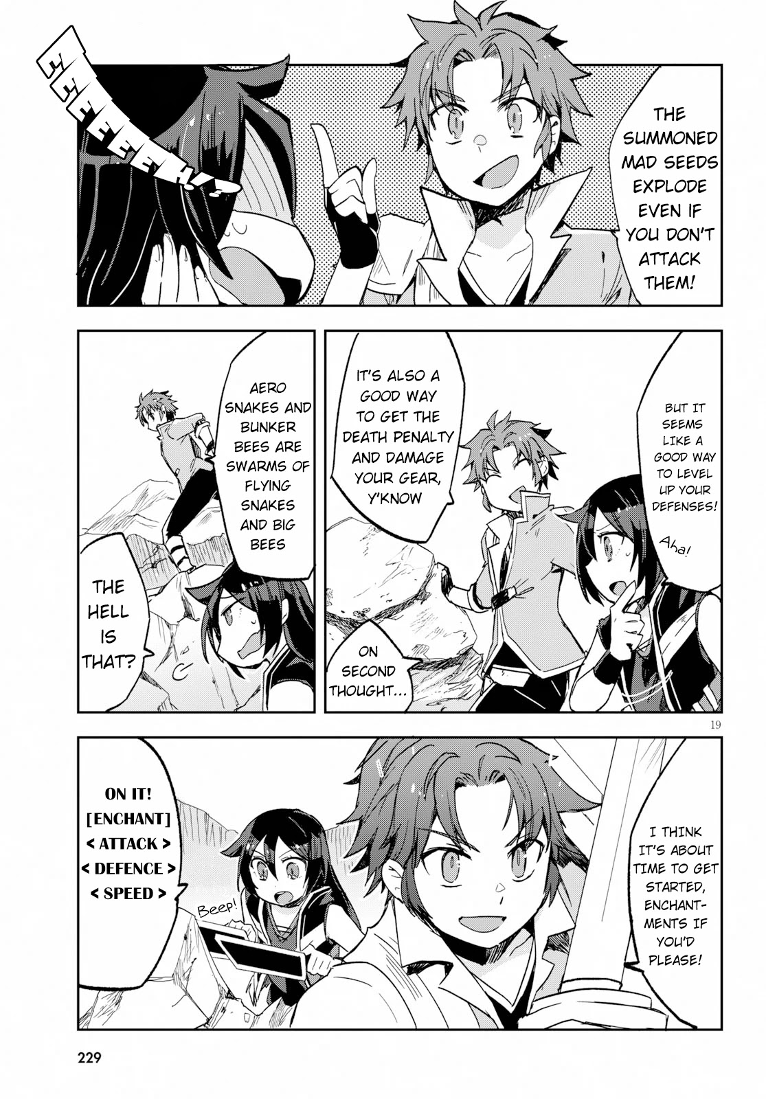 Only Sense Online Chapter 60 page 19 - Chapter 60: Fairy Ring and Bunker Bees