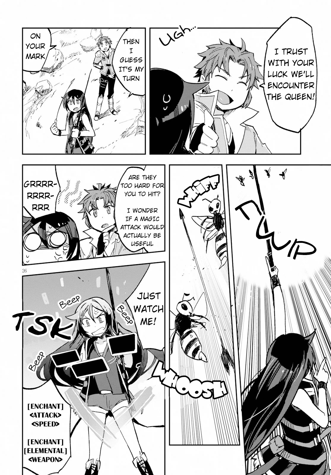 Only Sense Online Chapter 60 page 26 - Chapter 60: Fairy Ring and Bunker Bees