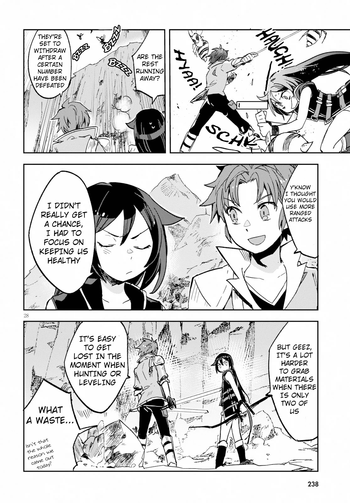 Only Sense Online Chapter 60 page 28 - Chapter 60: Fairy Ring and Bunker Bees