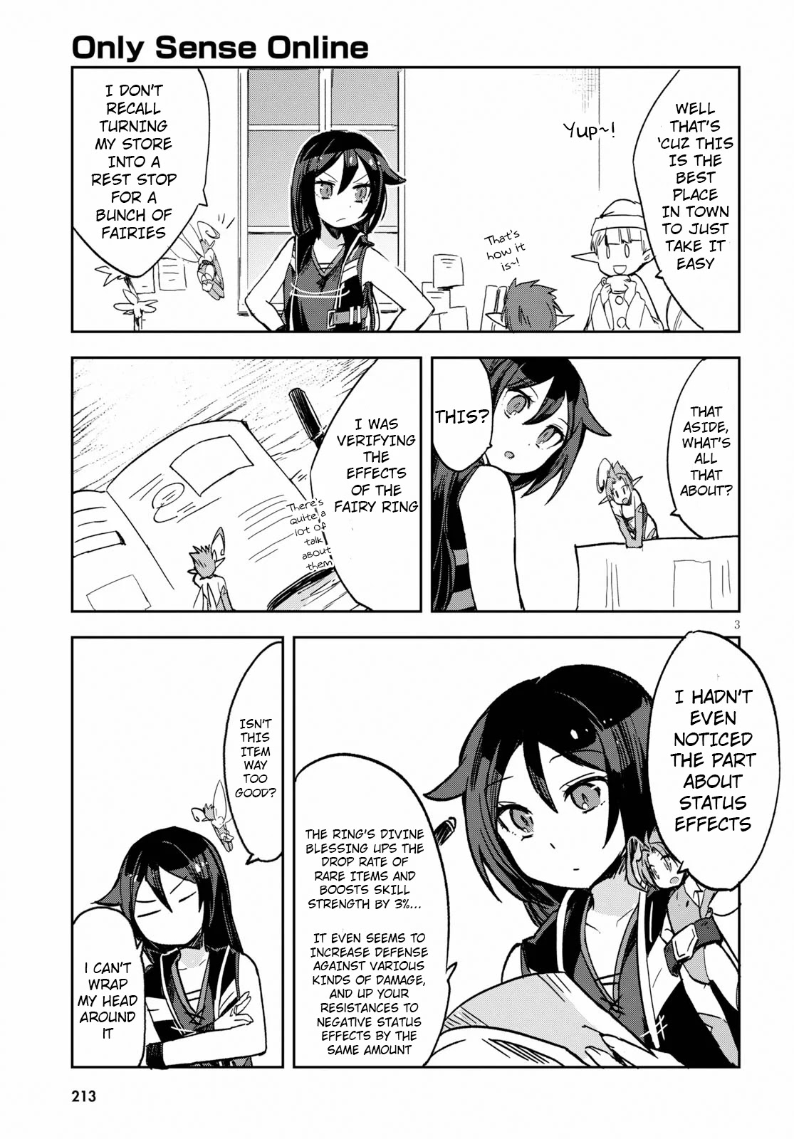 Only Sense Online Chapter 60 page 3 - Chapter 60: Fairy Ring and Bunker Bees