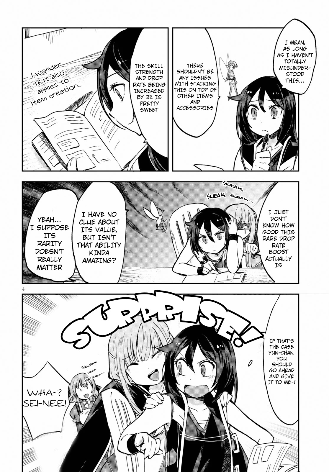 Only Sense Online Chapter 60 page 4 - Chapter 60: Fairy Ring and Bunker Bees