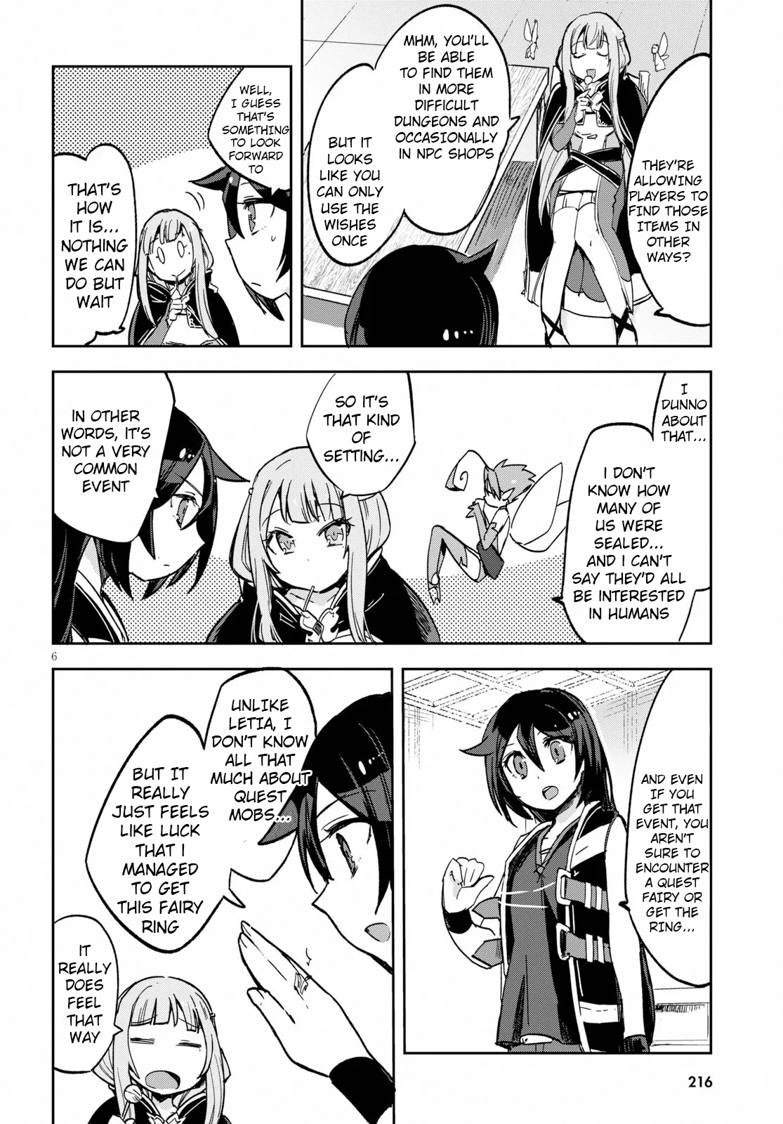Only Sense Online Chapter 60 page 6 - Chapter 60: Fairy Ring and Bunker Bees