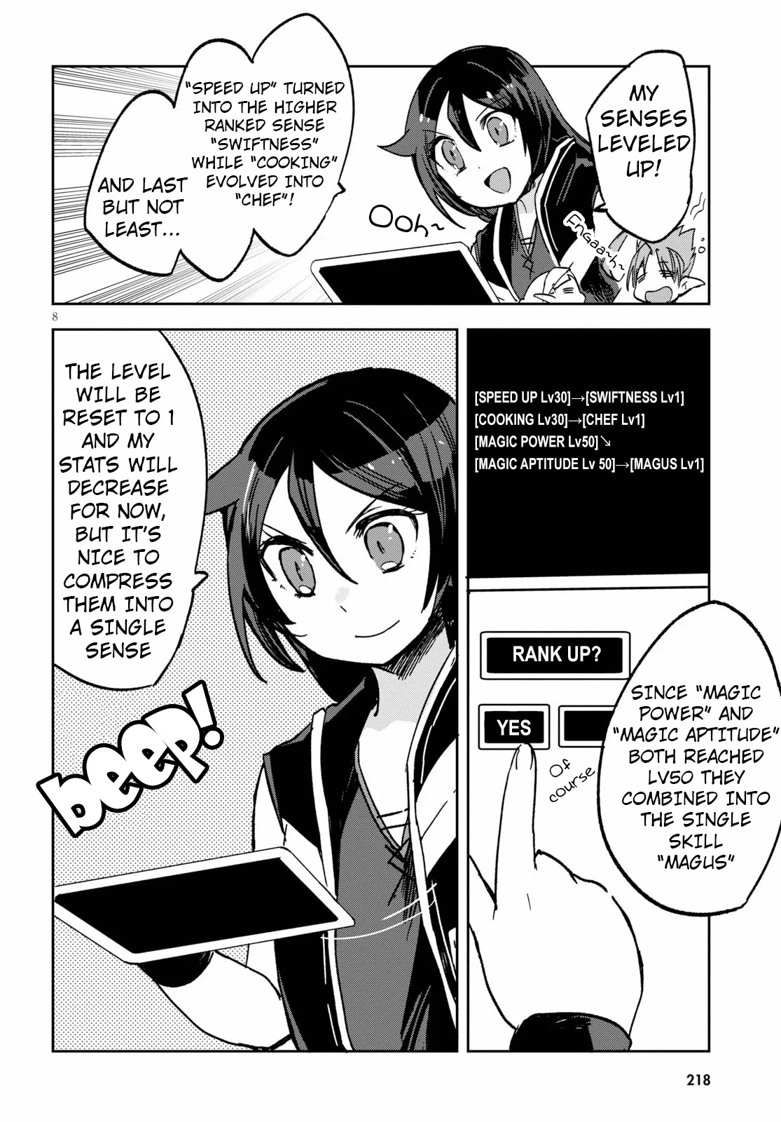Only Sense Online Chapter 60 page 8 - Chapter 60: Fairy Ring and Bunker Bees