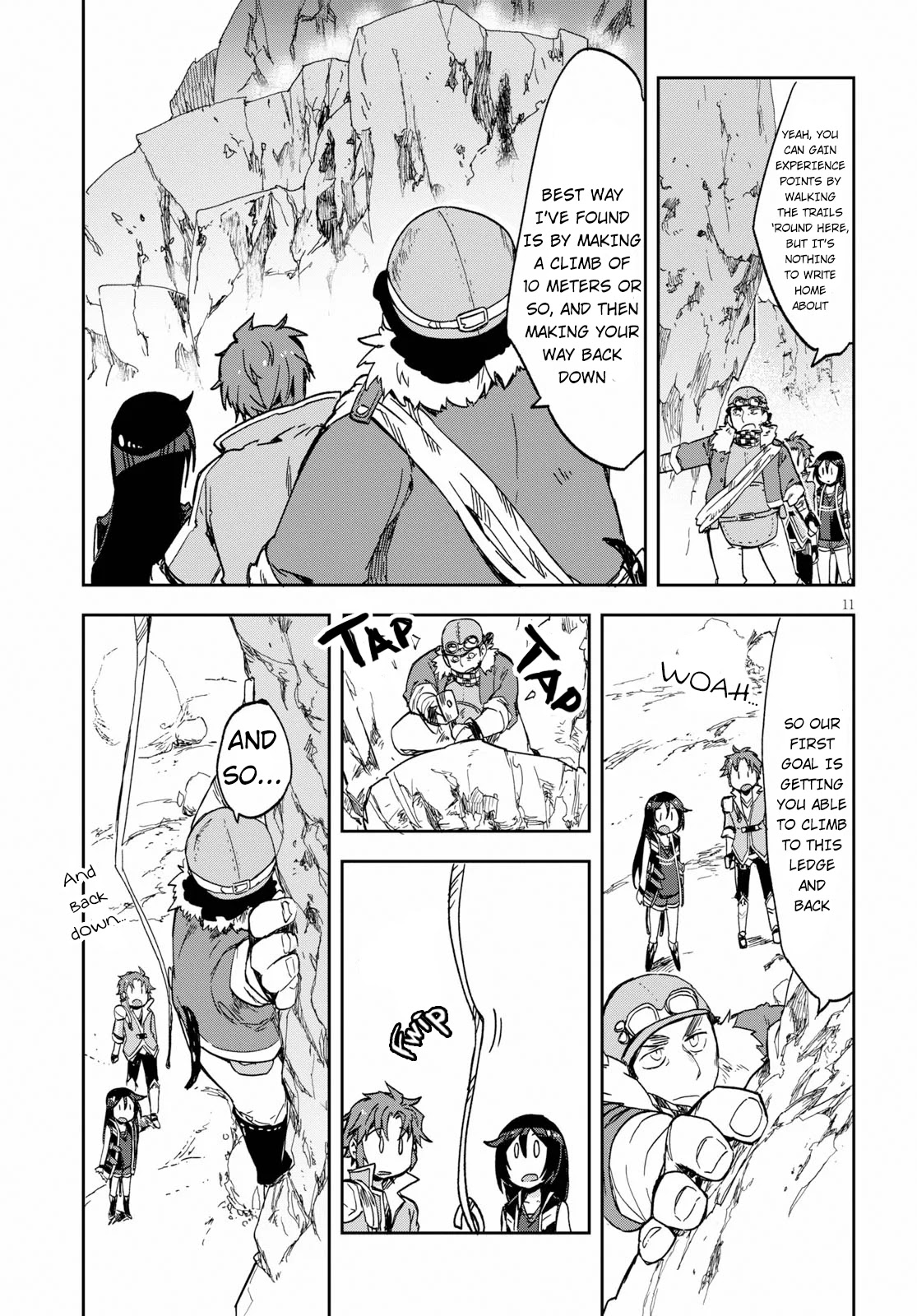 Only Sense Online Chapter 61 page 11 - Chapter 61: Mountain Man and Climbing Sense
