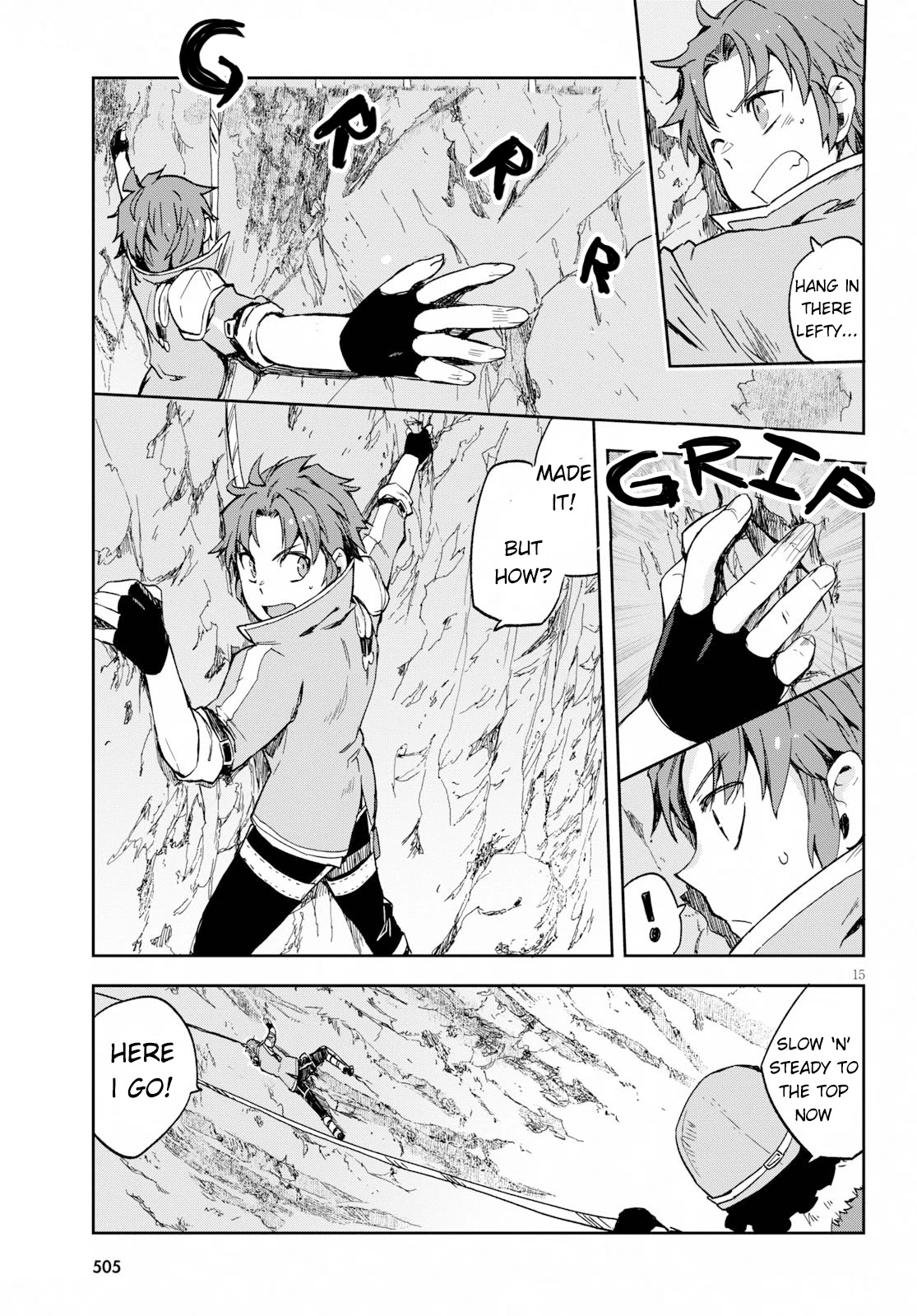 Only Sense Online Chapter 61 page 15 - Chapter 61: Mountain Man and Climbing Sense