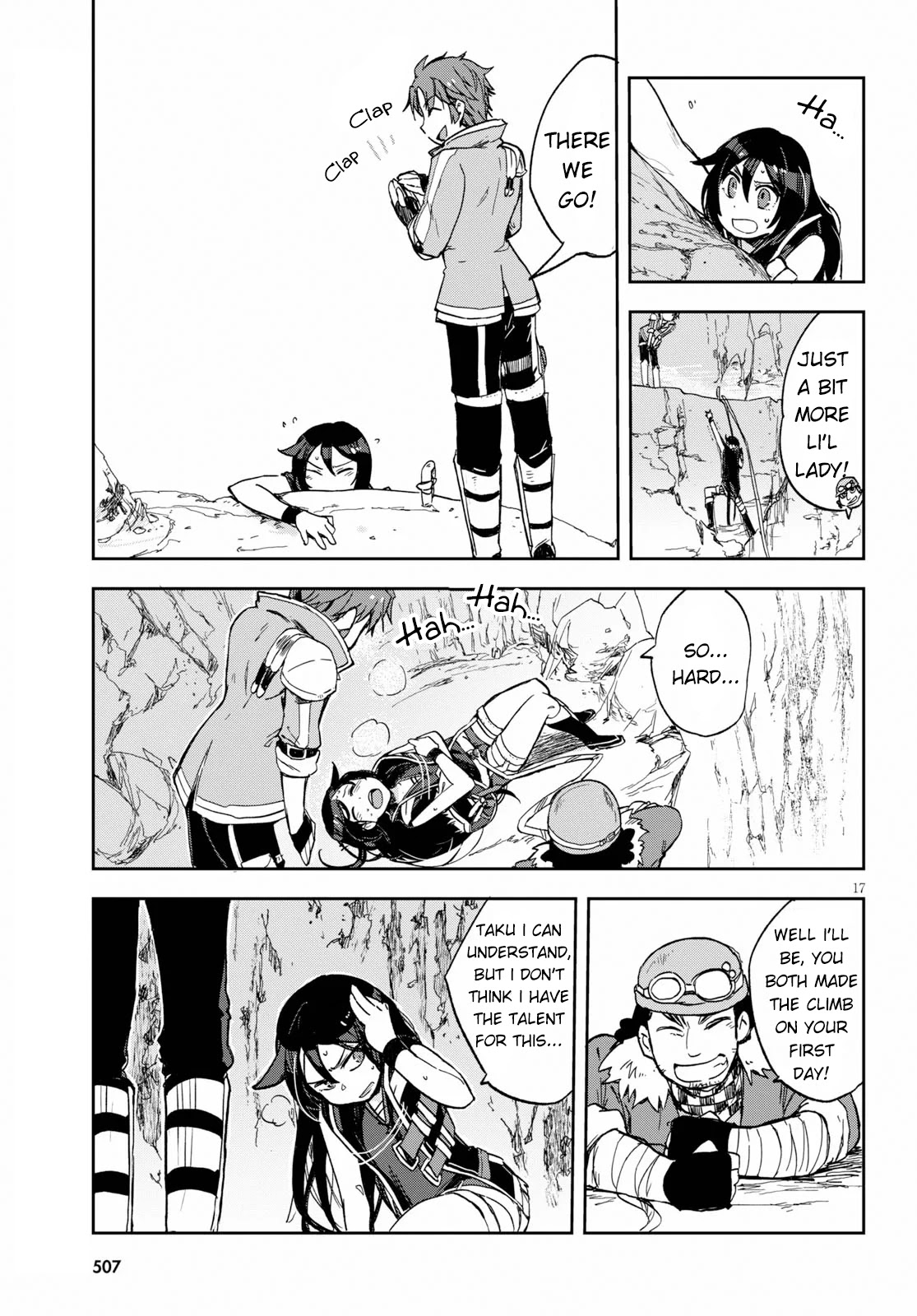 Only Sense Online Chapter 61 page 17 - Chapter 61: Mountain Man and Climbing Sense