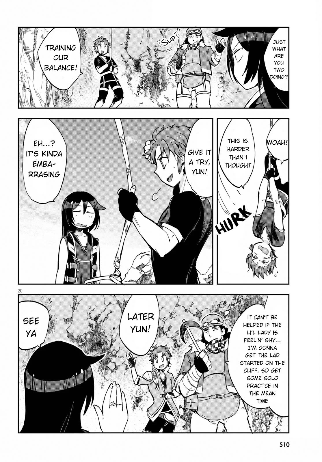 Only Sense Online Chapter 61 page 20 - Chapter 61: Mountain Man and Climbing Sense
