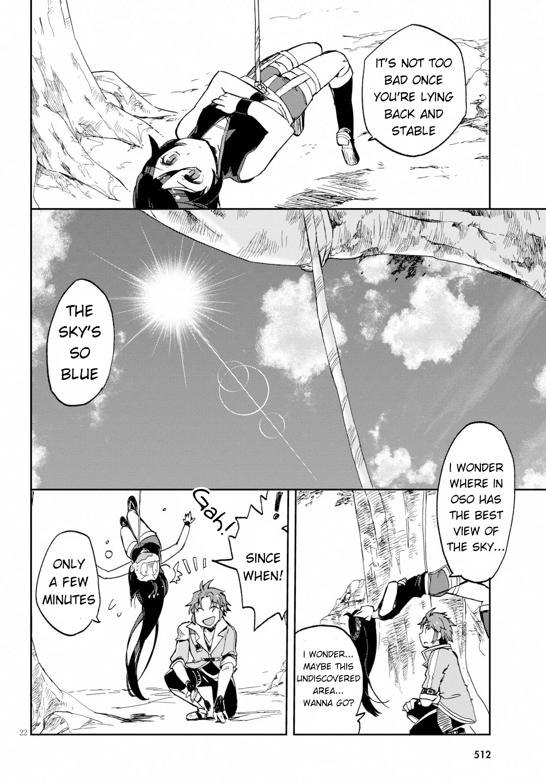 Only Sense Online Chapter 61 page 22 - Chapter 61: Mountain Man and Climbing Sense