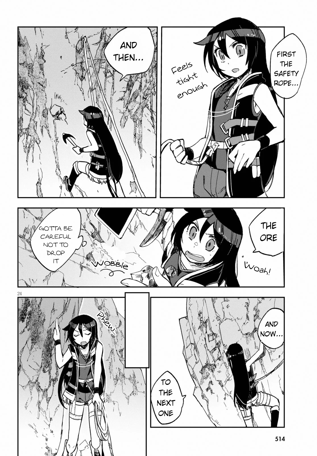 Only Sense Online Chapter 61 page 24 - Chapter 61: Mountain Man and Climbing Sense